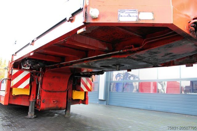Remorque surbaissée LANGENDORF 3-Achs SATBUE30-37 Tiefbett Tieflader+Rampen+TÜV
