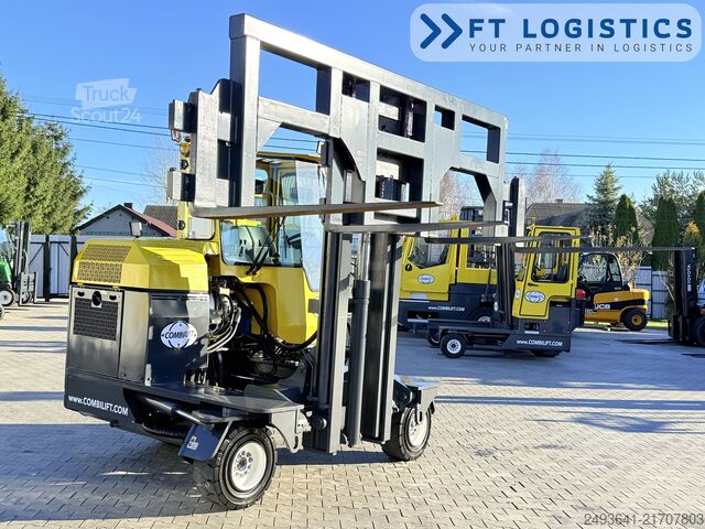 Carretilla retráctil de 4 vías Combilift C3000XL DUPLEX SPREADER BEAM FREE LIFT