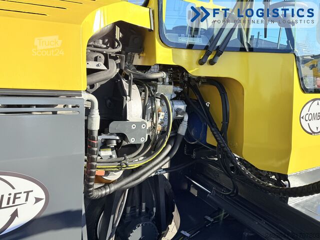 Carretilla retráctil de 4 vías Combilift C3000XL DUPLEX SPREADER BEAM FREE LIFT