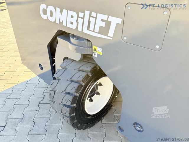 Carretilla retráctil de 4 vías Combilift C5000 DIESEL TRIPLEX SCALE POSITIONER