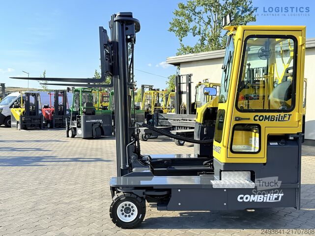 Carretilla retráctil de 4 vías Combilift C5000 DIESEL TRIPLEX SCALE POSITIONER