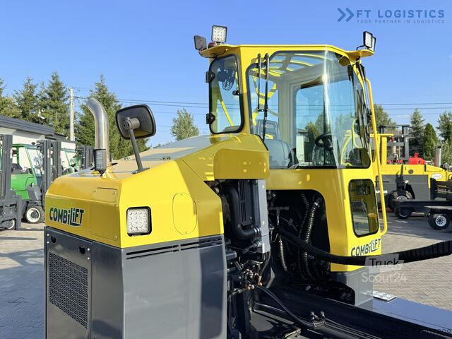 Carretilla retráctil de 4 vías Combilift C5000 DIESEL TRIPLEX SCALE POSITIONER