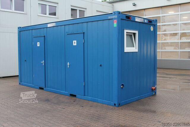 Sanitaircontainers Containex 20ft WC-Container D/H gebraucht