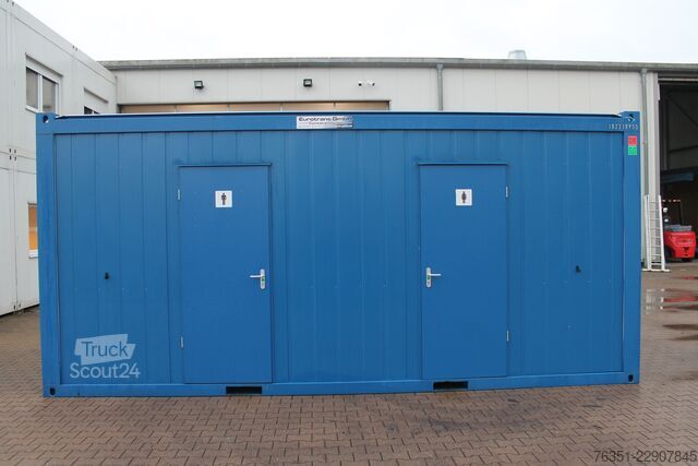 Sanitaircontainers Containex 20ft WC-Container D/H gebraucht