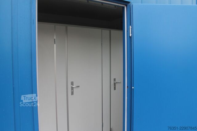 Sanitaircontainers Containex 20ft WC-Container D/H gebraucht