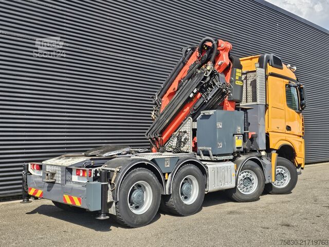 MTS standard Mercedes-Benz Arocs 3251 8X4 / PALFINGER PK 65002 + JIB