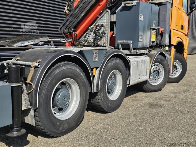 MTS standard Mercedes-Benz Arocs 3251 8X4 / PALFINGER PK 65002 + JIB