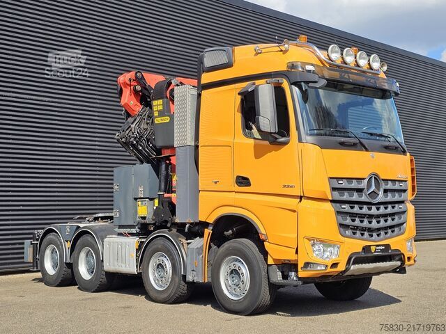 معيار SZM Mercedes-Benz Arocs 3251 8X4 / PALFINGER PK 65002 + JIB