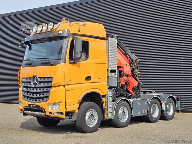 معيار SZM Mercedes-Benz Arocs 3251 8X4 / PALFINGER PK 65002 + JIB