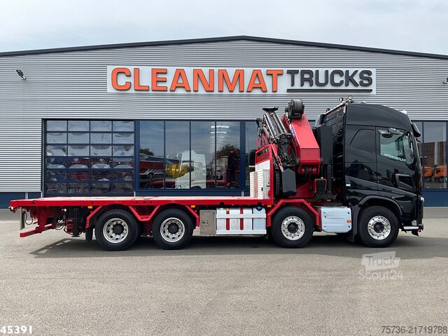 Jeřábové vozidlo Volvo FH 540 8x4 HMF 85 Tonmeter laadkraan + Fly-Jib ...