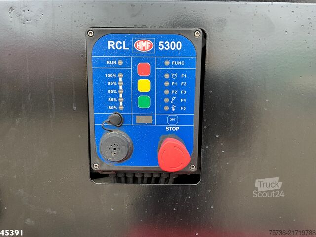 Jeřábové vozidlo Volvo FH 540 8x4 HMF 85 Tonmeter laadkraan + Fly-Jib ...