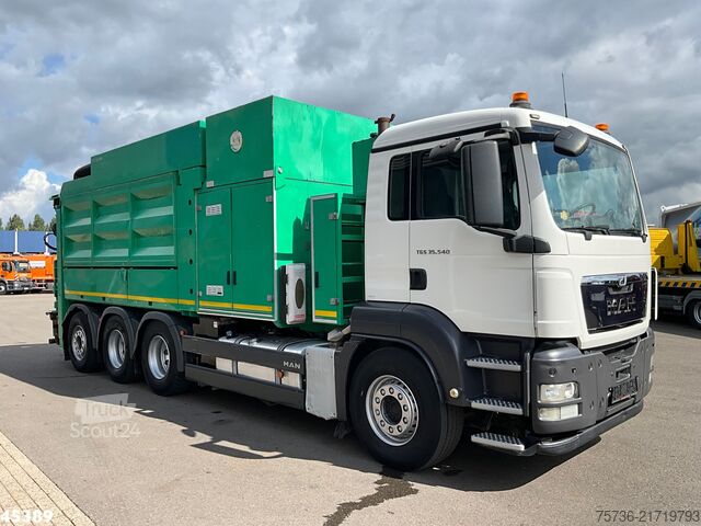 Saugfahrzeug Man TGS 35.540 8x4 MTS Saugbagger