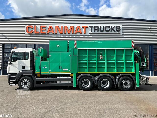 Saugfahrzeug Man TGS 35.540 8x4 MTS Saugbagger