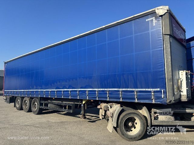 Atvērta puspiekabe ar tentu Schmitz Cargobull Semitrailer Curtainsider Standard