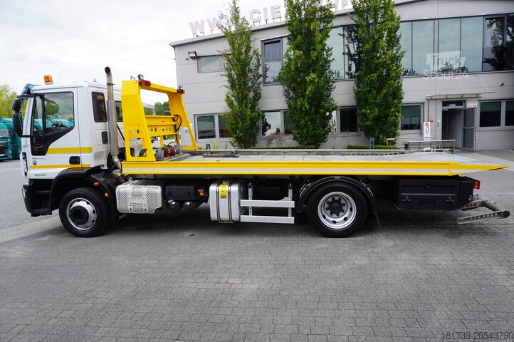 Alçaltılmış vinç platformu Iveco Eurocargo 160-210 / 75,000 km! / OMARS l