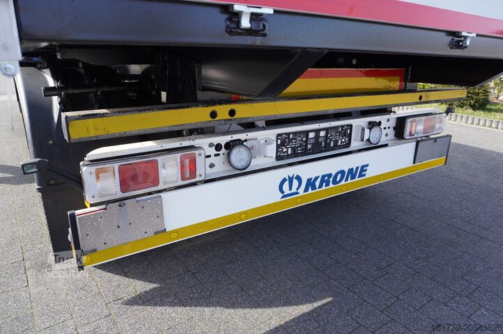 Krone statybinė priekaba Krone Construction trailer /Flatbed 18 pallets