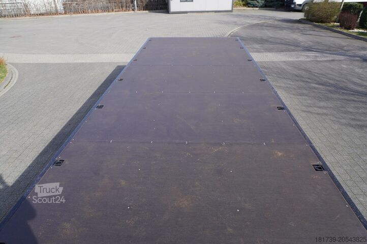 Krone építőipari pótkocsi Krone Construction trailer /Flatbed 18 pallets