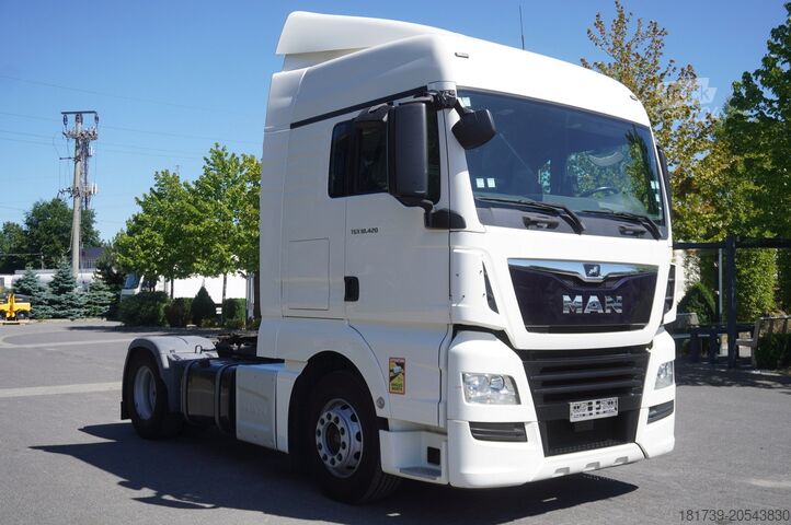 TRAKTORS MAN TGX 18.420 tractor unit / 190 tho. km