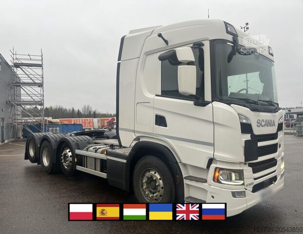 Vilcējs / PILNS ADR SCANIA G500 8×2 Tractor Unit/Full ADR/Sleep cab
