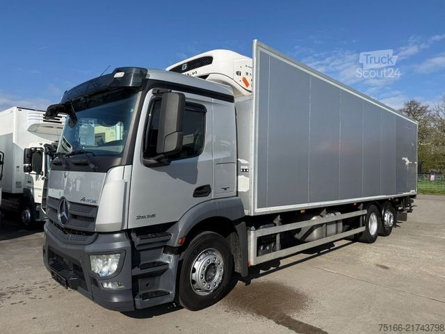 Camión frigorífico MERCEDES-BENZ ANTOS 2536 L Kühlkoffer 9,10 m LBW 2 T*THERMO