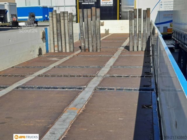 Automobilis ar plakanu platformu MAN 18.360 TGS Pritschensattelzug 12,8 m gelenkt