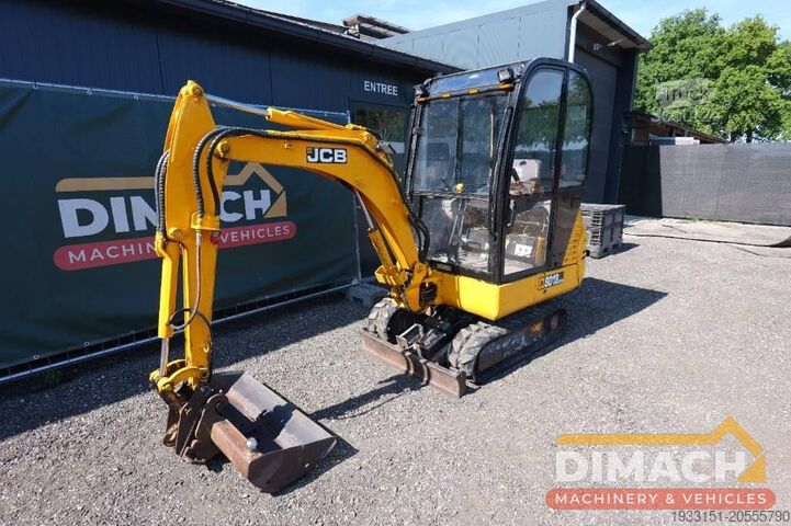 Miniterrassier JCB 8018 CTS hydro quick hitch cw05