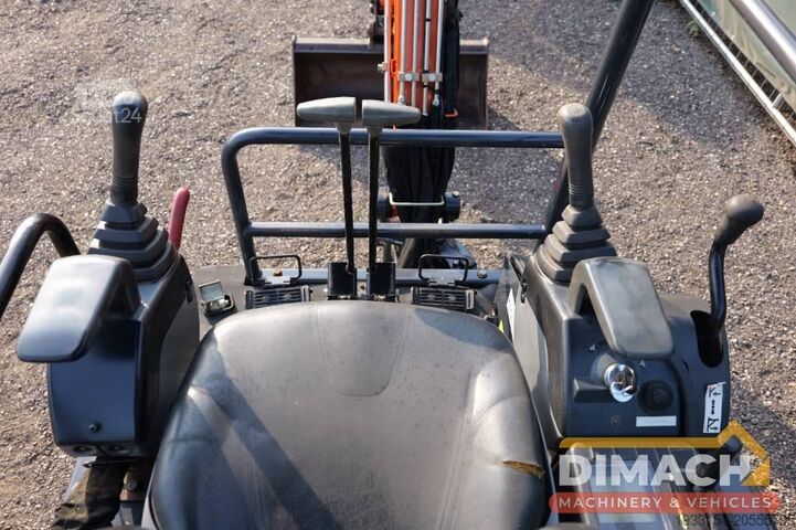 Miniterrassier Hitachi ZX 17 CW05 hydraulische snelwissel