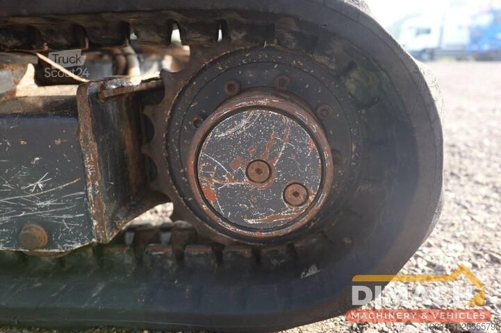 Miniterrassier Hitachi ZX 17 CW05 hydraulische snelwissel