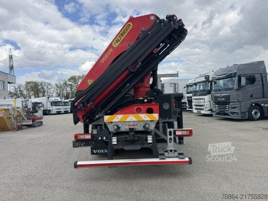 Platforminis sunkvežimis VOLVO FH 500 6X2 EURO6, RETARDER, PRITSCHE, PALFINGER PK22002-EH