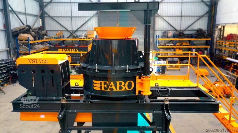 Broyeur VSI (broyeur à percussion à axe vertical) FABO VSI-700 Vertical Shaft Impact Crusher