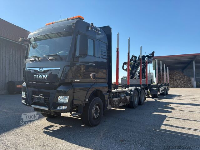 Kamion za izvlačenje drveta MAN TGX 33.580