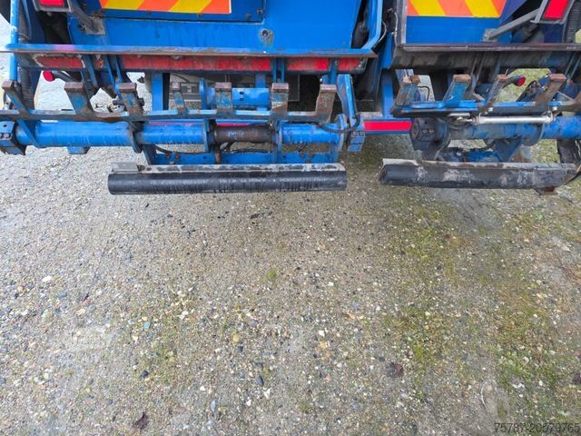 Camion à ordures MERCEDES-BENZ 2635 NTM 2 Kammern 12,6+6,2 cbm, Klima