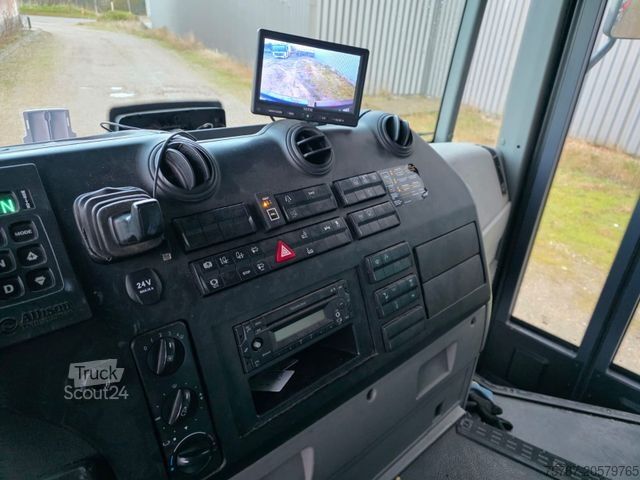 Çöp kamyonu MERCEDES-BENZ 2635 NTM 2 Kammern 12,6+6,2 cbm, Klima