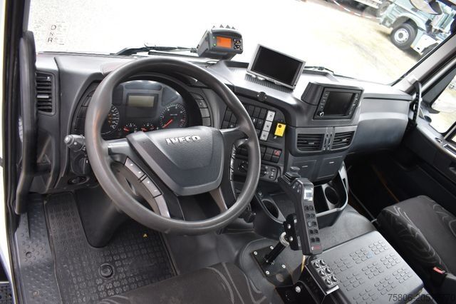 Roll-off tipper truck IVECO Trakker 340T50 8x4 AHK Retarder Multilift