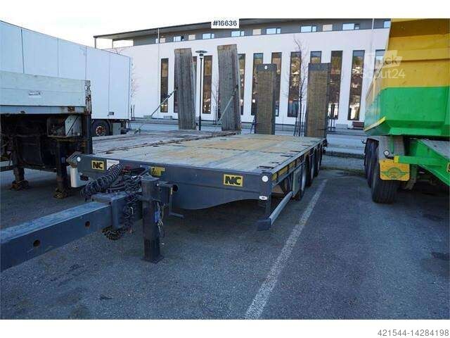 Other NC 3 axle machine trailer that is little used