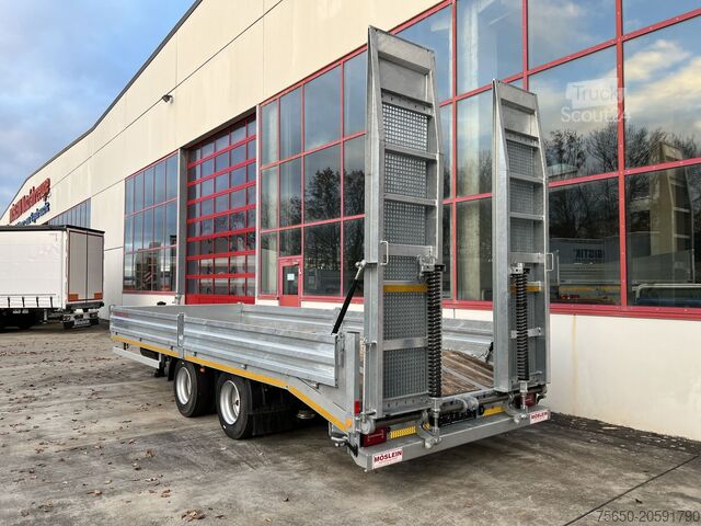 Remolque de plataforma baja Möslein TTH 19- 6,7  19 t Tandemtieflader-- Neufahrzeug --
