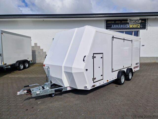 Autószállító Brian James Trailers Race Sport 340-5000 enclosed Classic Car Transport avialable verfügbar Neu
