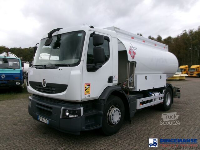 Cisterna Renault Premium 270 4x2 fuel tank 13.8 m3 / 4 comp