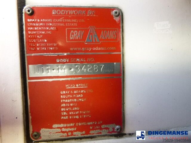 Koel-vriestransport Mercedes Antos 2533 RHD 6x2 Thermoking T1000R frigo