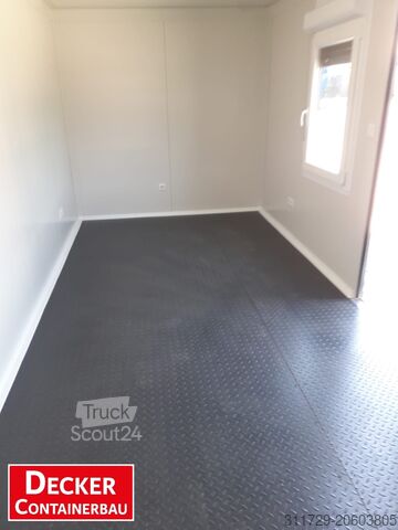 Wooncontainer Decker Containerbau Bürocontainer 20ft, auf ABR, sofort