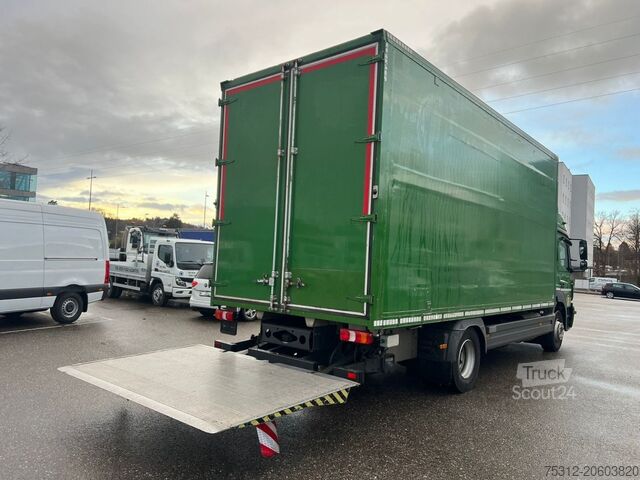LKW mit Kofferaufbau Mercedes-Benz Atego 1330 E6 LBW Original 206t 2,70m 6 Sitzer