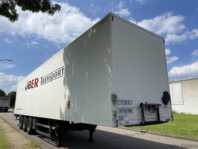 Caisse fermée Spier SGL390 Closed Box / Discbrakes / NL Trailer