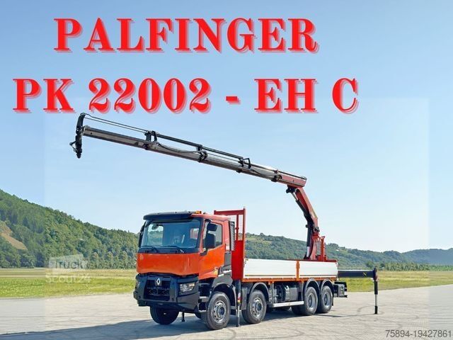 Lastbilsmonterad kran RENAULT K 430 * PK 22002 - EH C+ FUNK * 8x4