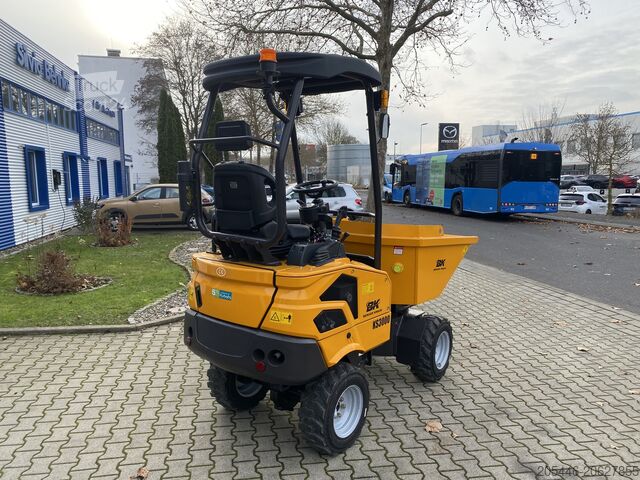 Firehjulsdrevet dumper med roterende og tippbar dumperkasse Berger Kraus KS3000 Allrad Dumper Dreh- und Kippmulde