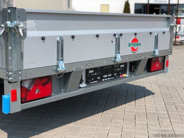 Automobilio priekaba STEMA  401cm x 183cm 100km/h  2700kg Hochlader SH O2 27-40-18.2