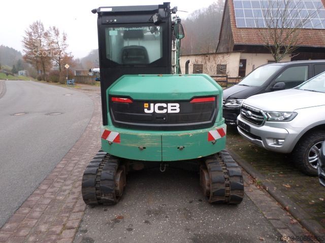 Mini ekskavatorius JCB JCB Midi 48 Z-1 Mobilbagger 5 to 1 Hand