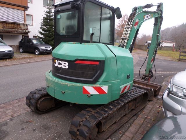 Mini ekskavatorius JCB JCB Midi 48 Z-1 Mobilbagger 5 to 1 Hand