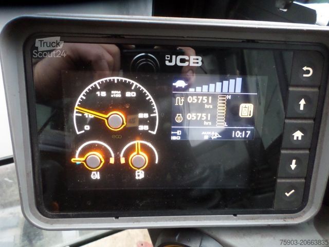 Mini ekskavatorius JCB JCB Midi 48 Z-1 Mobilbagger 5 to 1 Hand