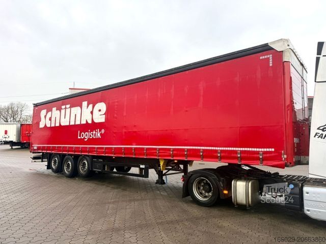 Open oplegger met zeil SCHMITZ CARGOBULL Speed-Curtainsider - Top Zustand TÜV Neu