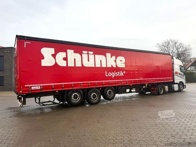 Open oplegger met zeil SCHMITZ CARGOBULL Speed-Curtainsider - Top Zustand TÜV Neu